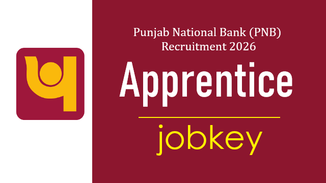 PNB Apprentices Online Form 2026-jobkey